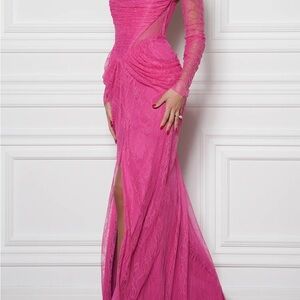 Rhea Costa Kala Dress Raspberry